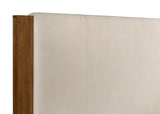 Adderley Warm Brown and Cream California King Wood Panel Bed from Coaster - Luna Furniture