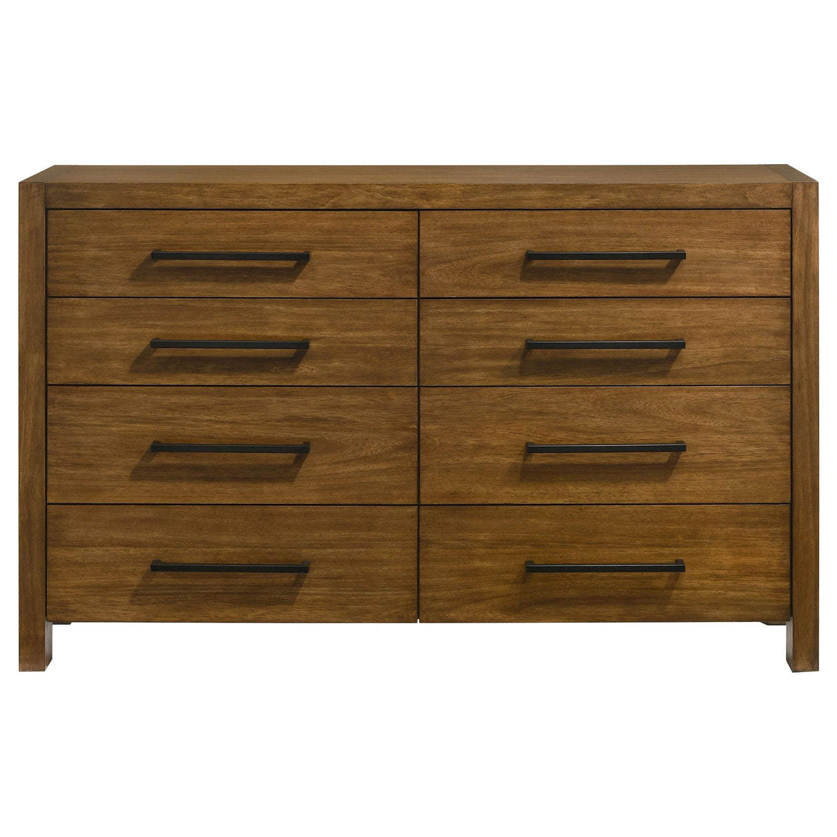 Adderley Warm Brown 8-drawer Bedroom Dresser Cabinet from Coaster - Luna Furniture