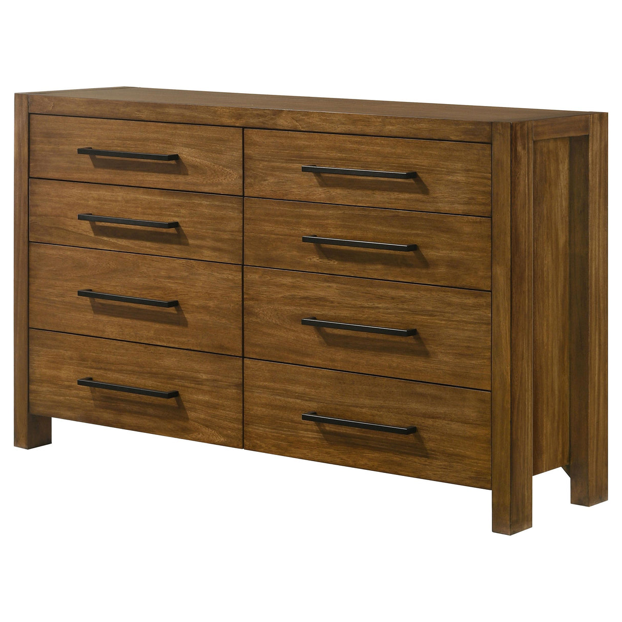 Adderley Warm Brown 8-drawer Bedroom Dresser Cabinet from Coaster - Luna Furniture