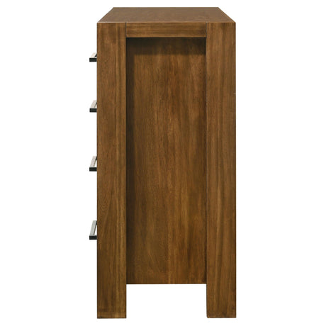 Adderley Warm Brown 8-drawer Bedroom Dresser Cabinet from Coaster - Luna Furniture