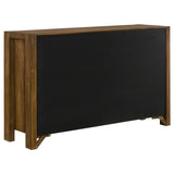 Adderley Warm Brown 8-drawer Bedroom Dresser Cabinet from Coaster - Luna Furniture