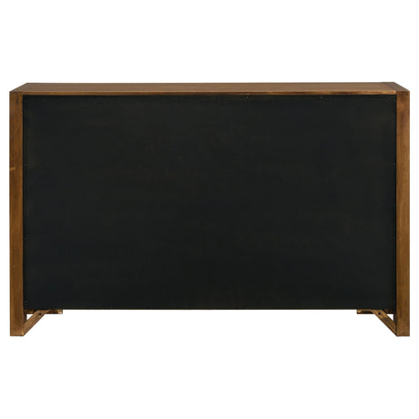 Adderley Warm Brown 8-drawer Bedroom Dresser Cabinet from Coaster - Luna Furniture
