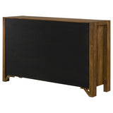 Adderley Warm Brown 8-drawer Bedroom Dresser Cabinet from Coaster - Luna Furniture