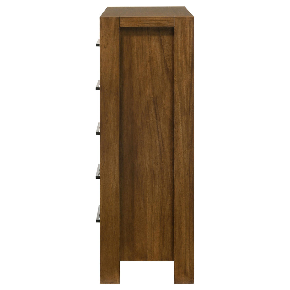 Adderley Warm Brown 5-drawer Bedroom Chest of Drawers from Coaster - Luna Furniture