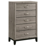 Watson Light Taupe Five-piece Full Bedroom Set from Coaster - Luna Furniture