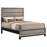 Watson Light Taupe Wood Full Panel Bed from Coaster - Luna Furniture