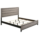 Watson Light Taupe Wood Eastern King Panel Bed from Coaster - Luna Furniture