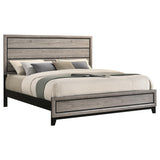Watson Light Taupe Wood Eastern King Panel Bed from Coaster - Luna Furniture