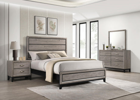 Watson Light Taupe Four-piece Queen Bedroom Set from Coaster - Luna Furniture