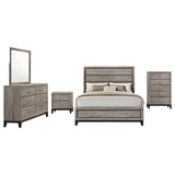Watson Light Taupe Five-piece Queen Bedroom Set from Coaster - Luna Furniture