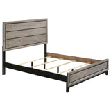 Watson Light Taupe Wood Queen Panel Bed from Coaster - Luna Furniture