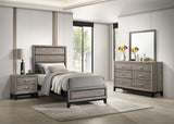 Watson Light Taupe 4-Piece Twin Bedroom Set from Coaster - Luna Furniture