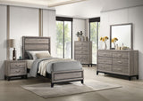 Watson Light Taupe Five-piece Twin Bedroom Set from Coaster - Luna Furniture