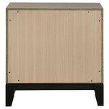 Watson Light Taupe 2-drawer Nightstand Bedside Table from Coaster - Luna Furniture