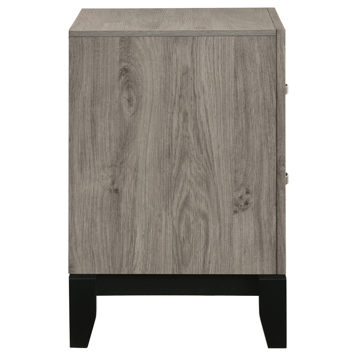 Watson Light Taupe 2-drawer Nightstand Bedside Table from Coaster - Luna Furniture