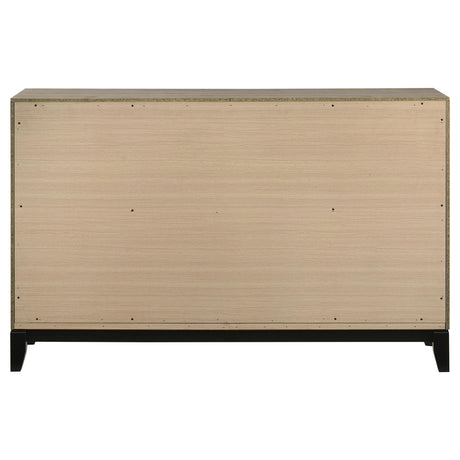 Watson Light Taupe 6-drawer Bedroom Dresser Cabinet from Coaster - Luna Furniture