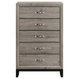 Watson Light Taupe 5-drawer Bedroom Chest of Drawers from Coaster - Luna Furniture