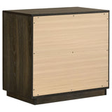 Atlas Dark Oak and Gray 4-piece Eastern King Bedroom Set from Coaster - Luna Furniture