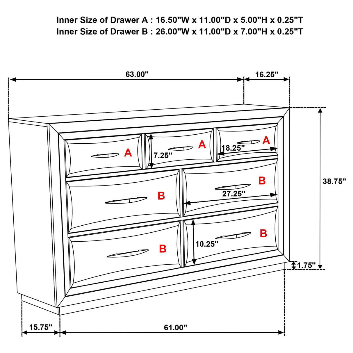 Atlas Dark Oak and Gray 4-piece Eastern King Bedroom Set from Coaster - Luna Furniture