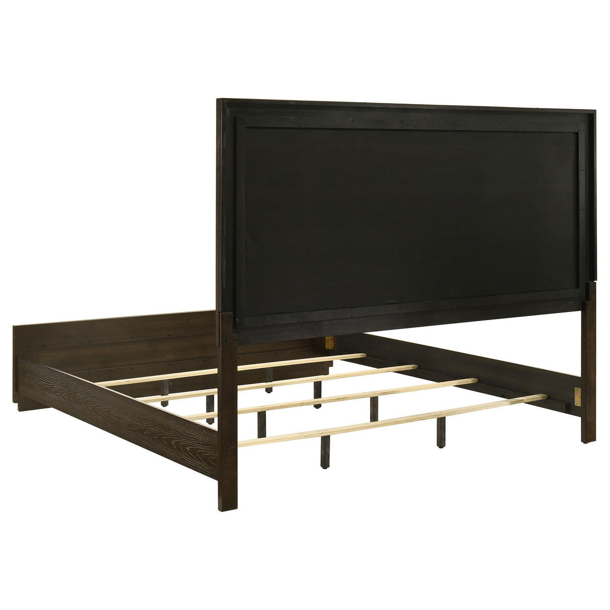Atlas Dark Oak and Gray 4-piece California King Bedroom Set from Coaster - Luna Furniture