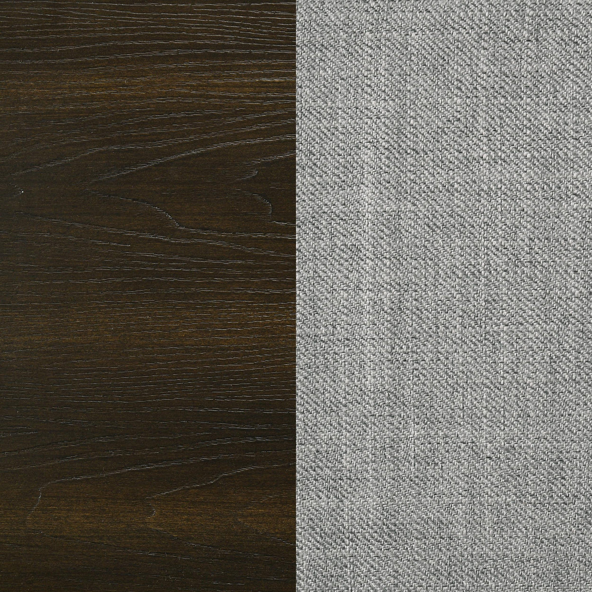 Atlas Dark Oak and Gray 63-inch California King Upholstered Panel Bed from Coaster - Luna Furniture