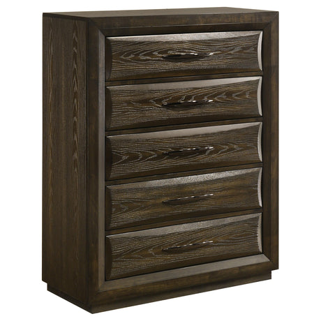 Atlas Dark Oak and Gray Bedroom Set from Coaster - Luna Furniture