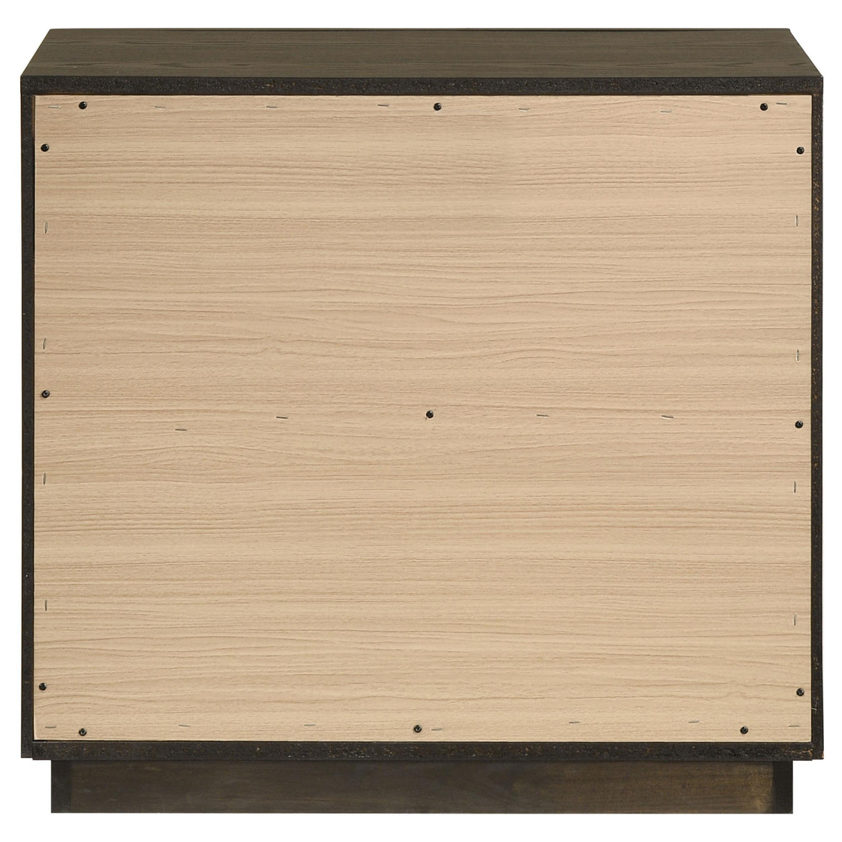 Atlas Dark Oak 2-drawer Bedroom Nightstand Bedside Table from Coaster - Luna Furniture