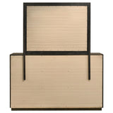 Atlas Dark Oak 7-drawer Bedroom Dresser and Mirror Set from Coaster - Luna Furniture