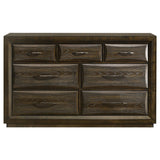 Atlas Dark Oak 7-drawer Bedroom Dresser Cabinet from Coaster - Luna Furniture