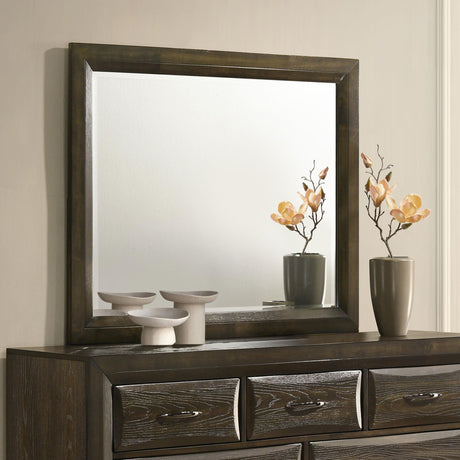 Atlas Dark Oak Bedroom Dresser Mirror from Coaster - Luna Furniture