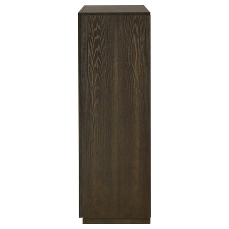 Atlas Dark Oak 5-drawer Bedroom Chest of Drawers from Coaster - Luna Furniture