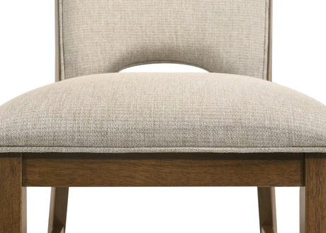 Shari Brown 5-Piece Round Dining Set from Crown Mark - Luna Furniture