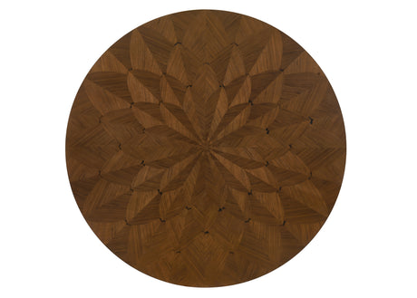 Shari Brown 5-Piece Round Dining Set from Crown Mark - Luna Furniture