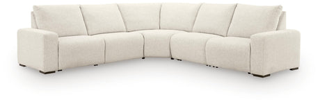East Loft Chai 5-Piece Power Reclining Sectional from Ashley - Luna Furniture
