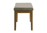 Linus Brown/Gray Bench