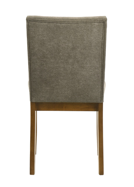 Linus Brown/Gray Dining Room Set from Crown Mark - Luna Furniture