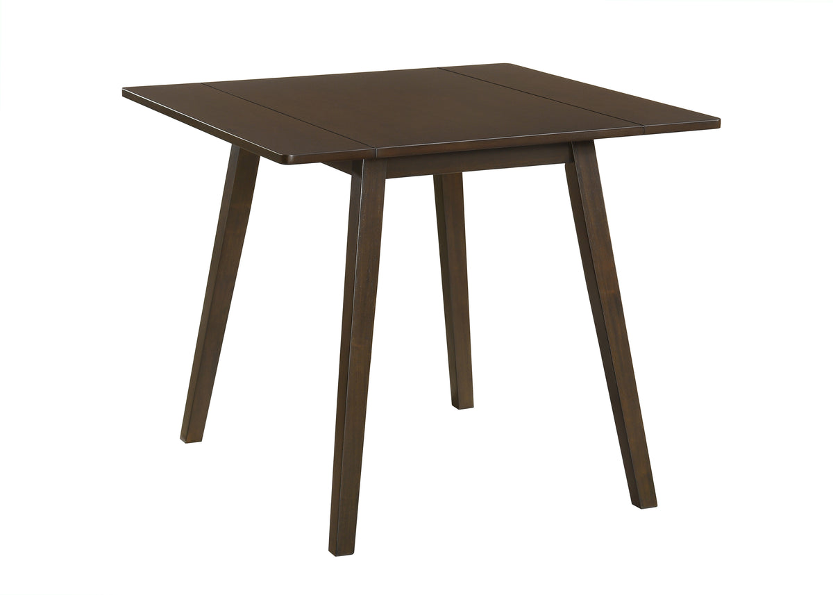 Lino Brown 3-Piece Dining Room Set with Drop Leaf from Crown Mark - Luna Furniture
