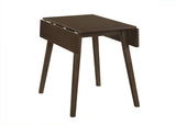 Lino Brown 3-Piece Dining Room Set with Drop Leaf from Crown Mark - Luna Furniture