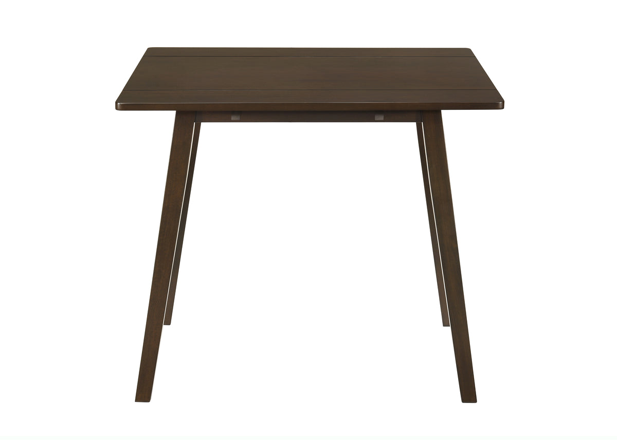 Lino Brown 3-Piece Dining Room Set with Drop Leaf from Crown Mark - Luna Furniture