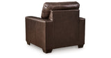 Santorine Dark Brown Chair from Ashley - Luna Furniture