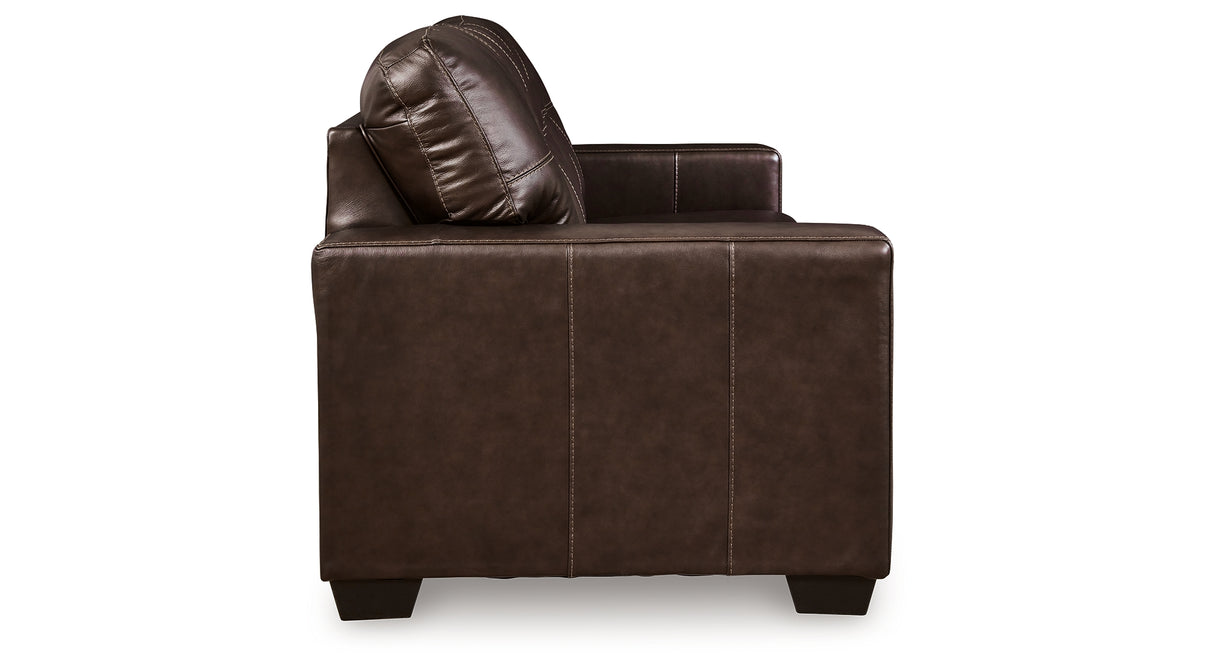 Santorine Dark Brown Sofa from Ashley Furniture - Luna Furniture