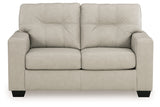 Santorine Bone Sofa and Loveseat from Ashley - Luna Furniture