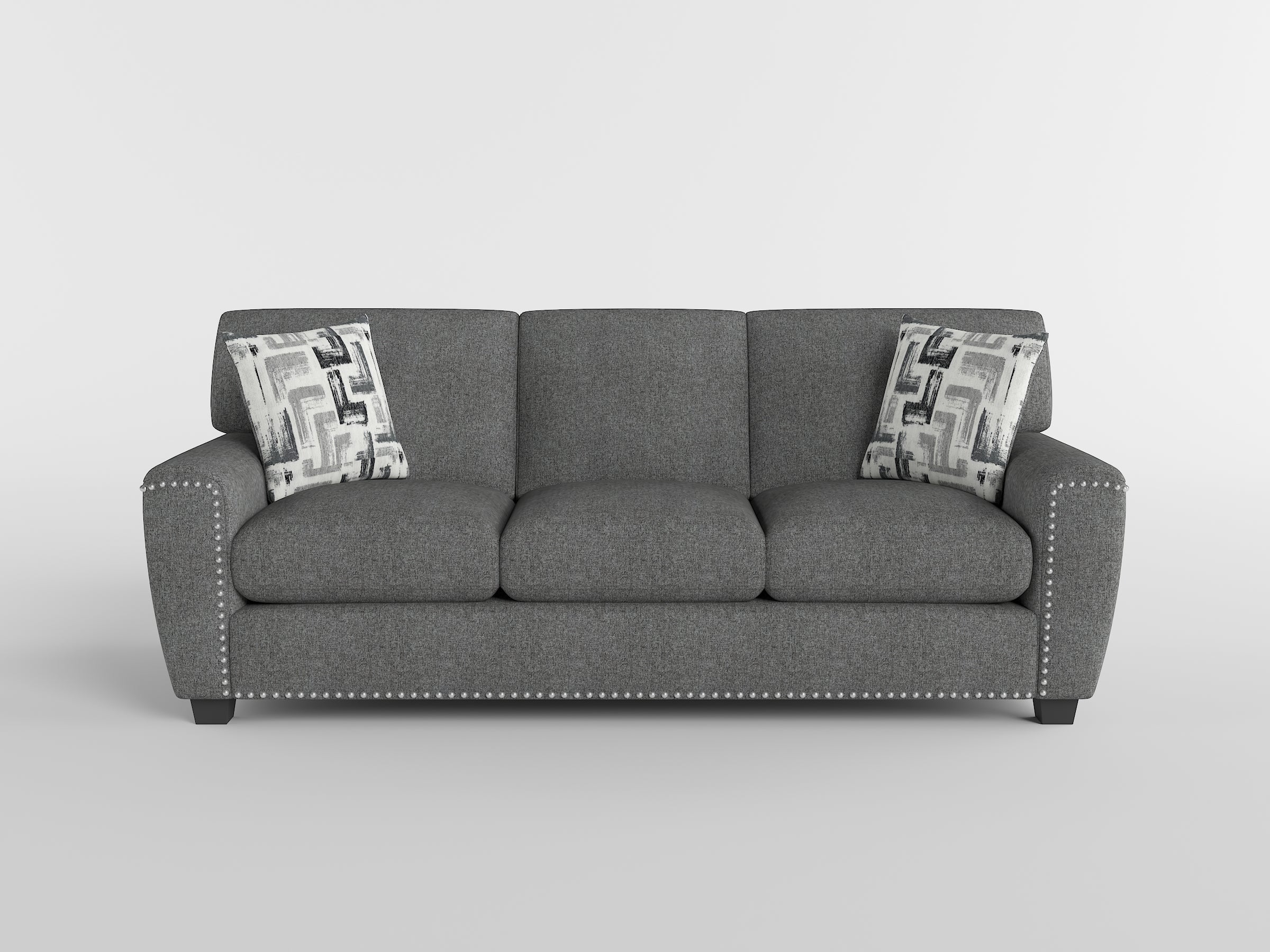 Isabel Dark Gray Sofa – Luna Furniture