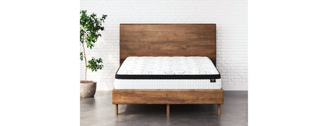 Chime 12 Inch Hybrid White California King Mattress in a Box from Ashley Furniture - Luna Furniture