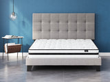 8 Inch Chime Innerspring White Full Mattress in a Box from Ashley - Luna Furniture