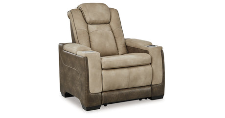 Next-Gen DuraPella Sand Power Reclining Loveseat and Power Recliner from Ashley Furniture - Luna Furniture