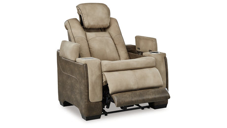 Next-Gen DuraPella Sand Power Reclining Loveseat and Power Recliner from Ashley Furniture - Luna Furniture