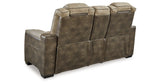 Next-Gen DuraPella Sand Power Reclining Loveseat and Power Recliner from Ashley - Luna Furniture
