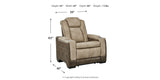 Next-Gen DuraPella Sand Power Reclining Loveseat and Power Recliner from Ashley - Luna Furniture