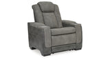 Next-Gen DuraPella Slate Power Recliner from Ashley - Luna Furniture